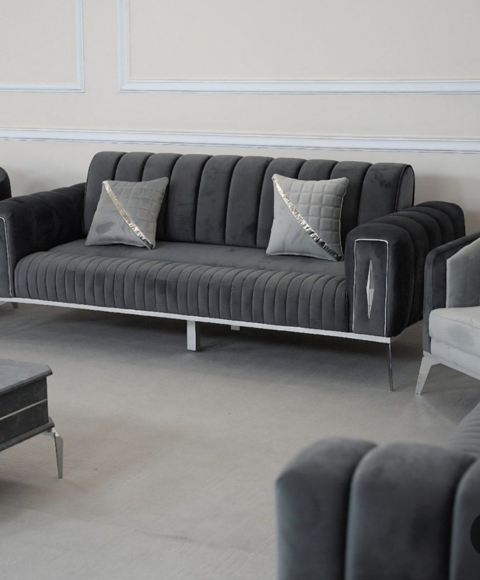مبل دیانا ۷ نفره جنس پارچه دیاموند خارجی